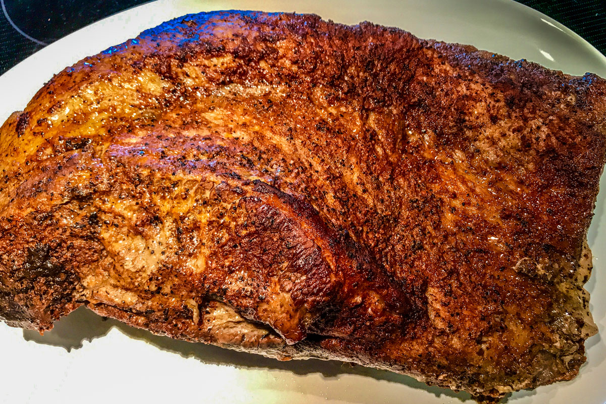 Texas Oven Roasted Beef Brisket