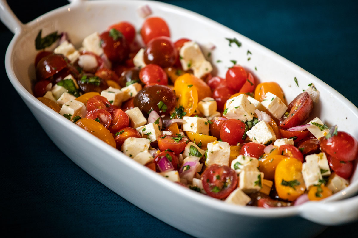 Ina Garten S Tomato Feta Salad Brian S Dish